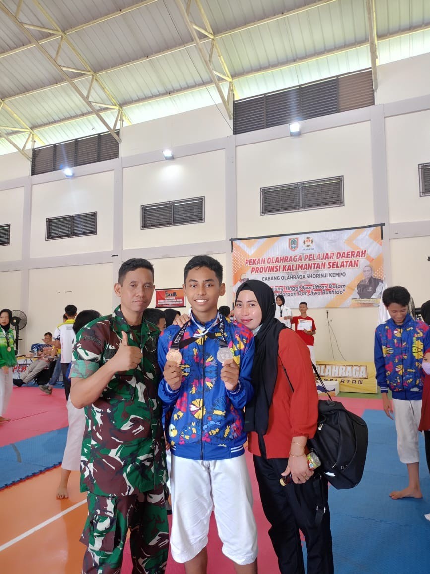 Perolehan Medali Popda Kalsel Cabor Shoriji Kempo