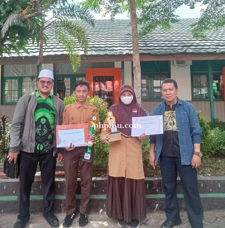 2 Siswa MTsN 2 Kota Banjarmasin Sebet 2 Juara di Milad ke 34 MAN 2 Kota Banjarmasin